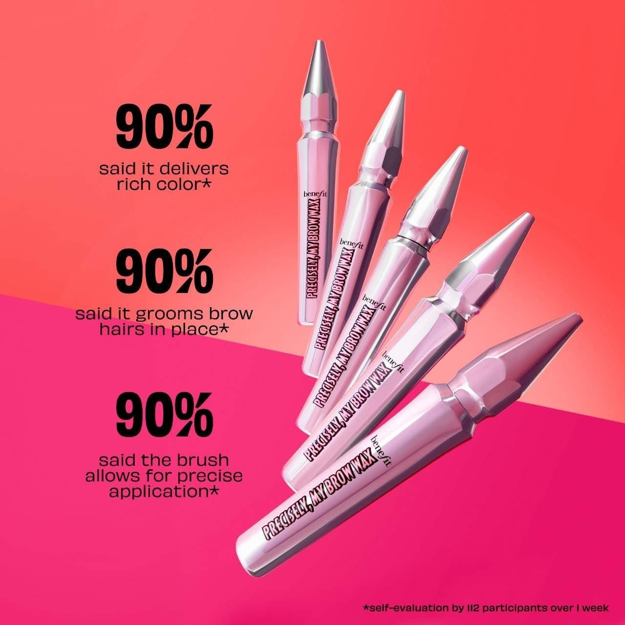 Benefit Cosmetics Precisely, My Brow Tinted Eyebrow Wax, 12 colors