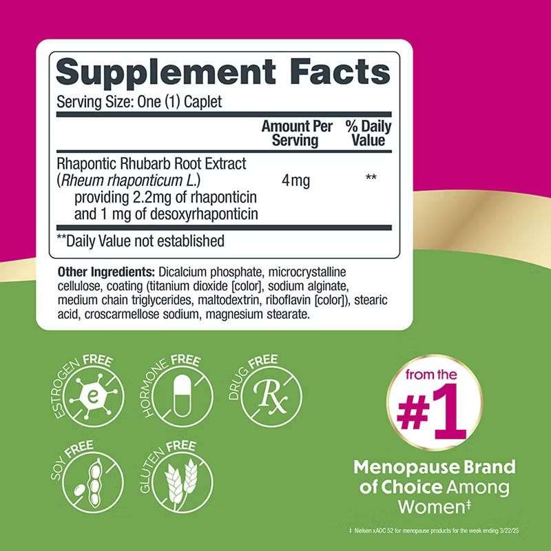 Estroven Complete Menopause Relief 84 Count – Natural Hot Flash & Mood Support