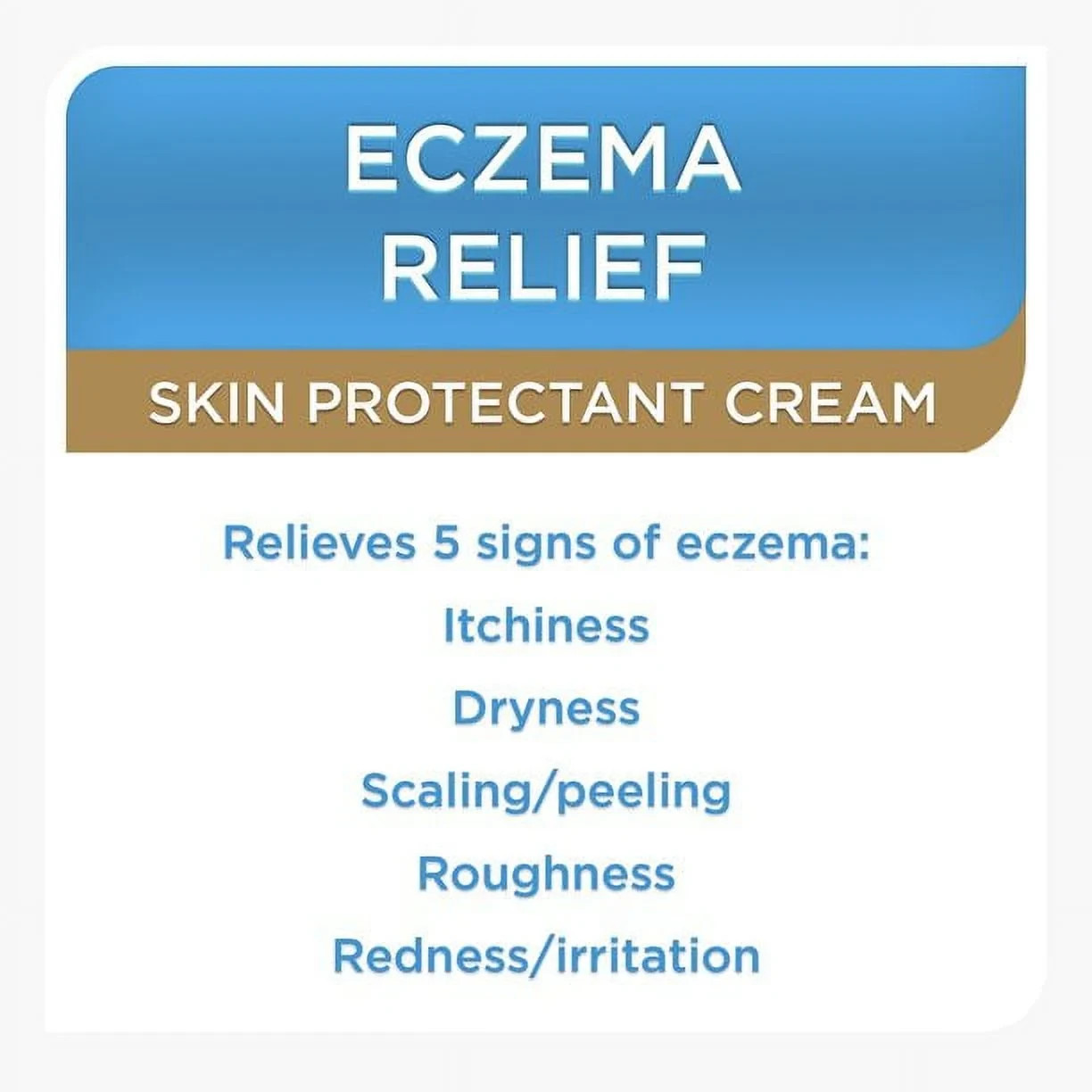 Equate Eczema Relief Cream 2% Colloidal Oatmeal Skin Protectant 8 oz