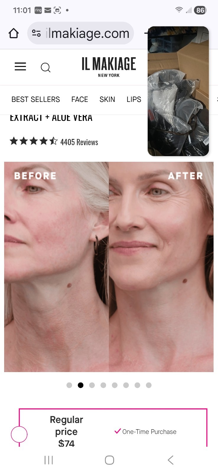 IL MAKIAGE (HIGH PROFILE) NECK TREATMENT. BRAND NEW IN BOX. VERY NICE PRODUCT.