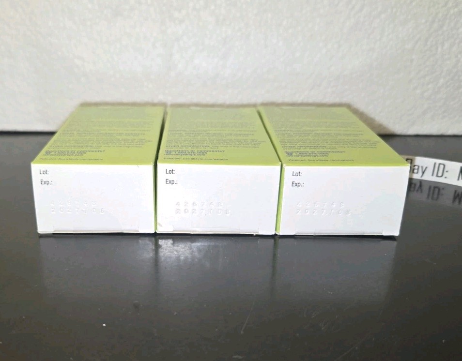EXP 06/2027! 3 Box REFRESH RELIEVA * FOR CONTACTS * Eye Drops 0.27oz (8mL)