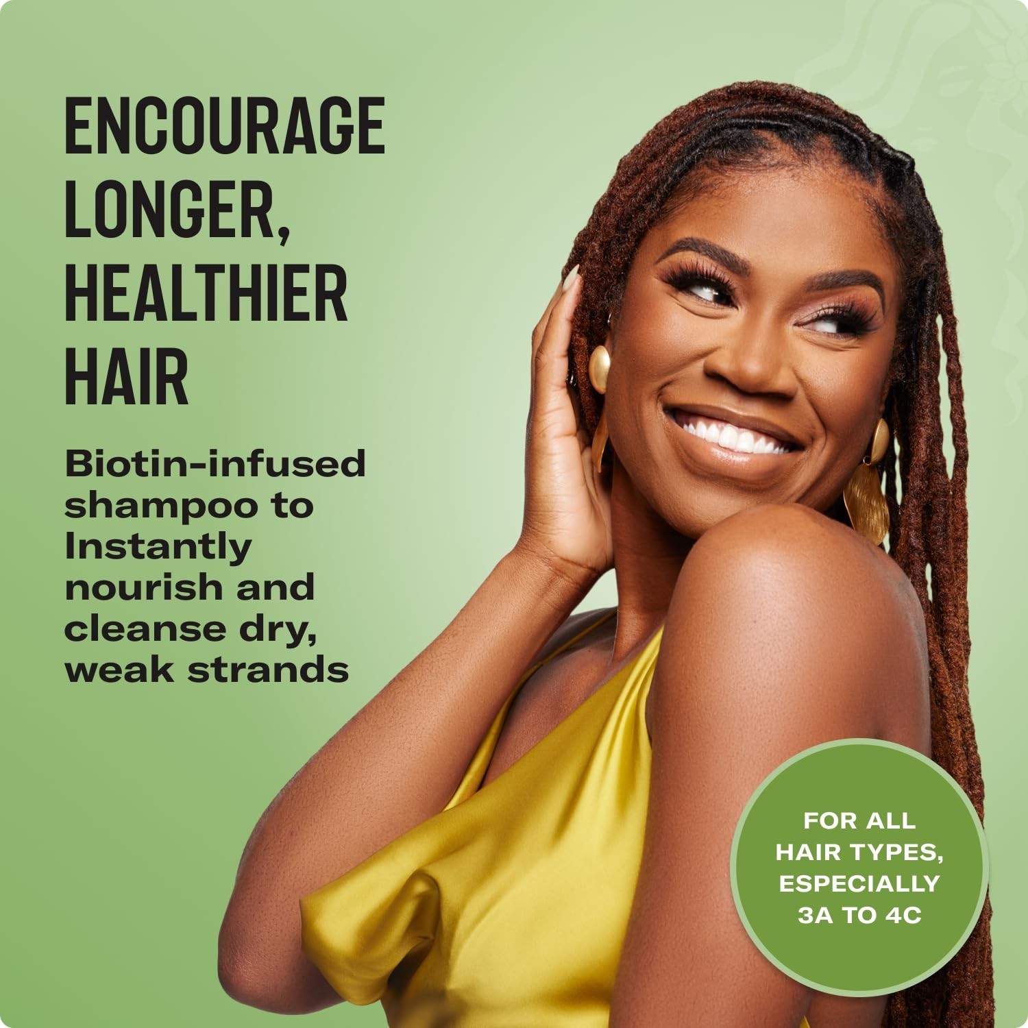 “Mielle Organics Rosemary Mint Hair Strengthening Biotin Shampoo (12 oz)