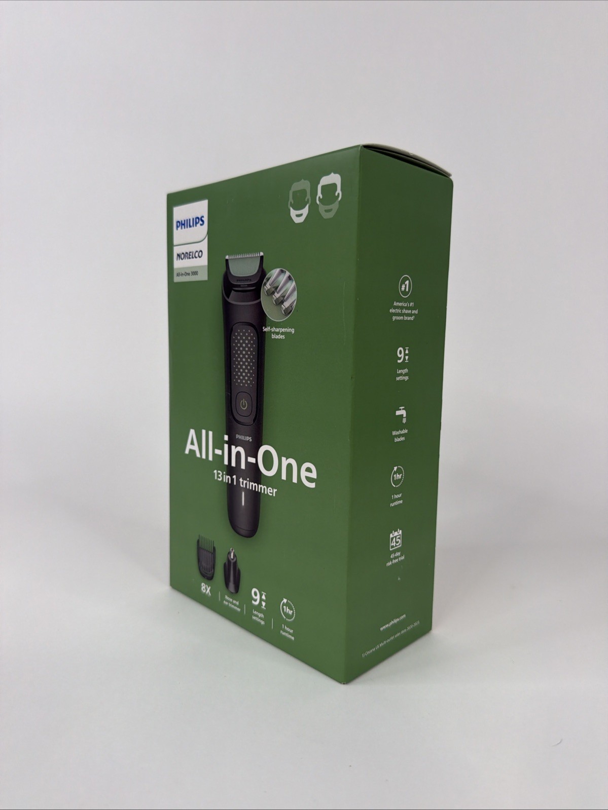 Philips Norelco All-in-One 3000 Series 13 in 1 Trimmer MG3919/50 New In Box
