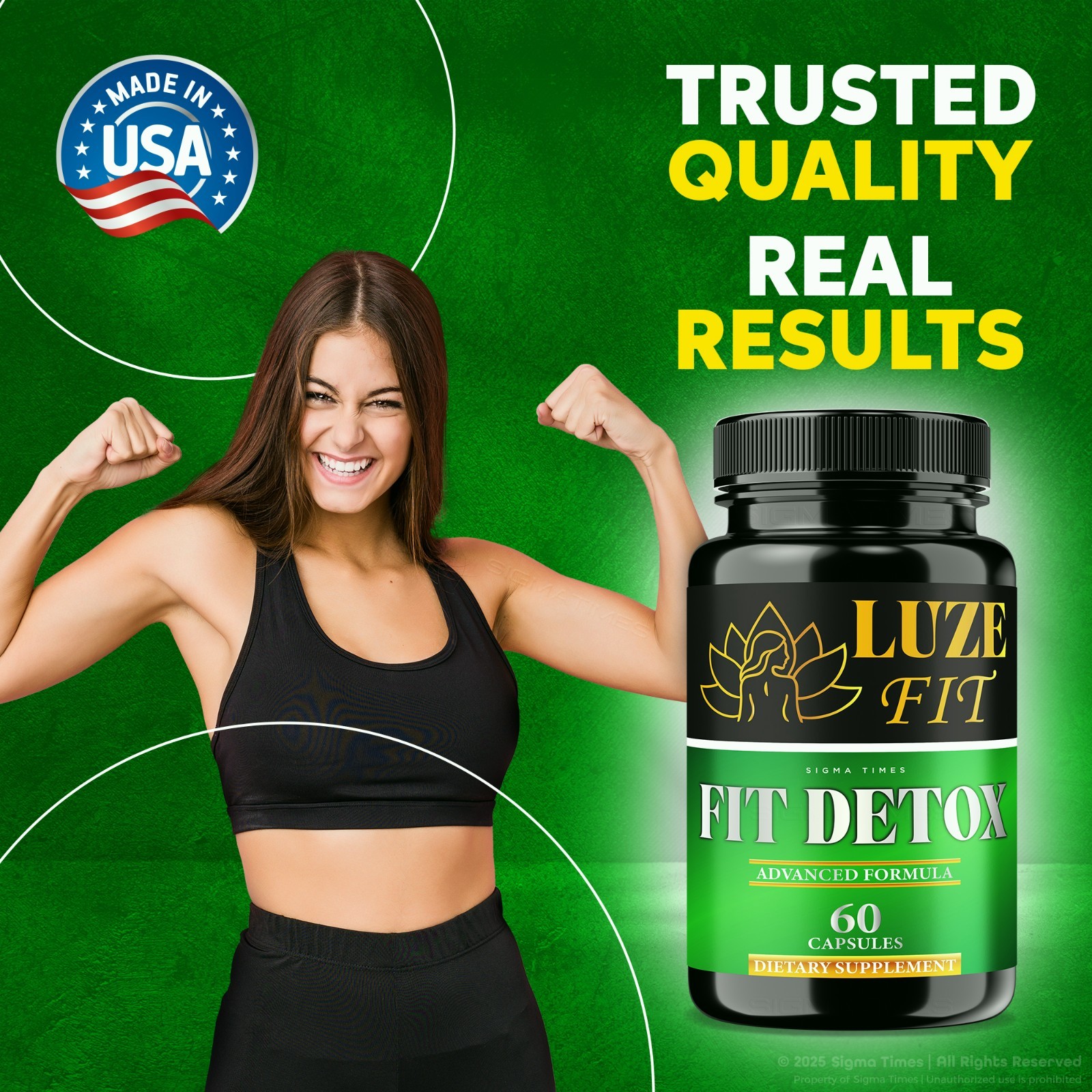 Luze Fit Detox Pills – LuzeFit Fit Detox Formula for Natural Weight Loss 60 ct