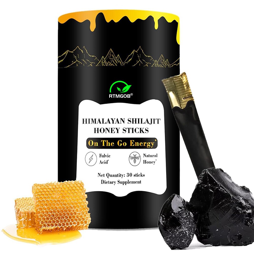 Better Alt Pure Himalayan Shilajit Sticks with 30sticks Honey, Naturally Sweeter