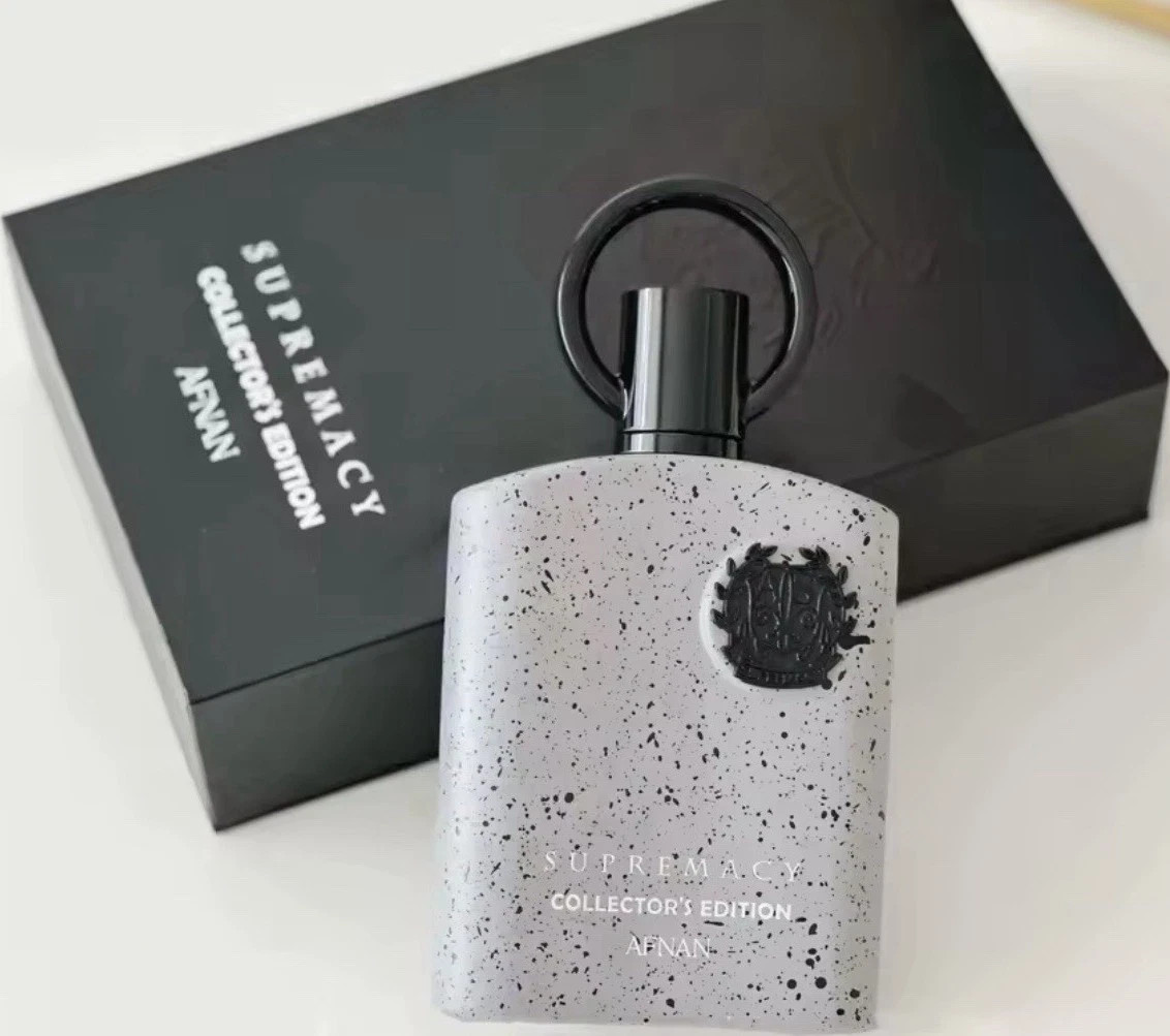 Afnan Supremacy Collector’s Edition for Men EDP 3.4oz, white floral, amber notes
