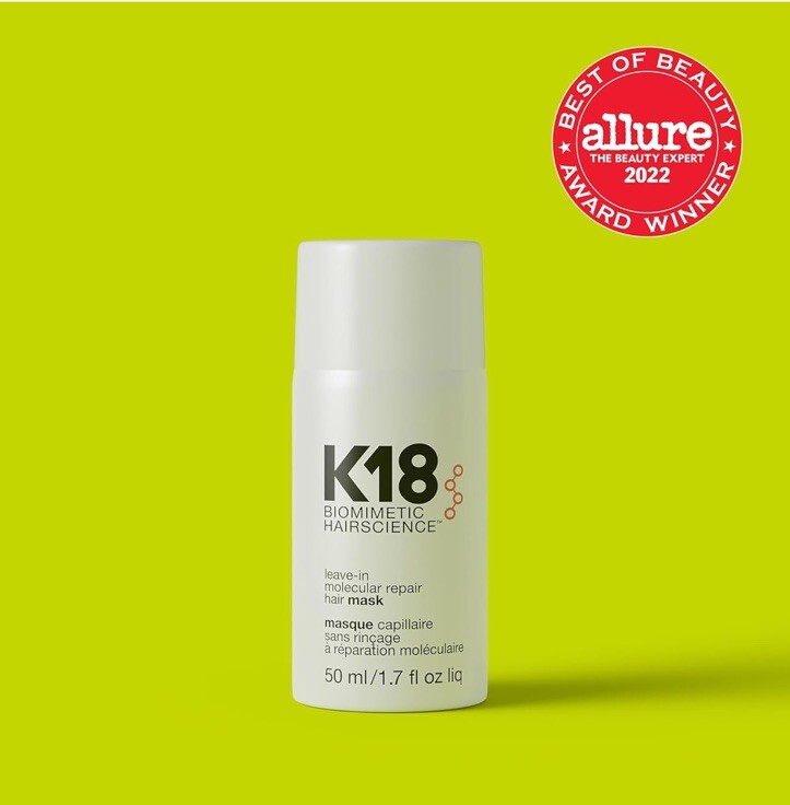 K18 Biomimetic Hairscience Leave-in Molecular Repair Hair Mask 50ml NEW & SEALED