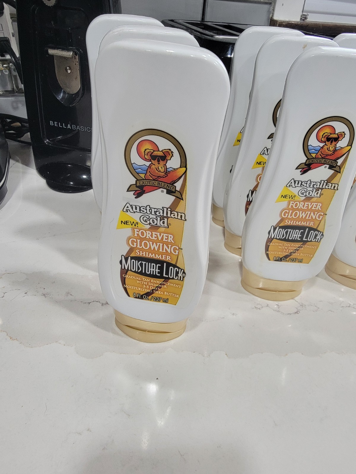 lot of 3 Australian Gold Moisture Lock Forever Glowing 8 Fl. Oz