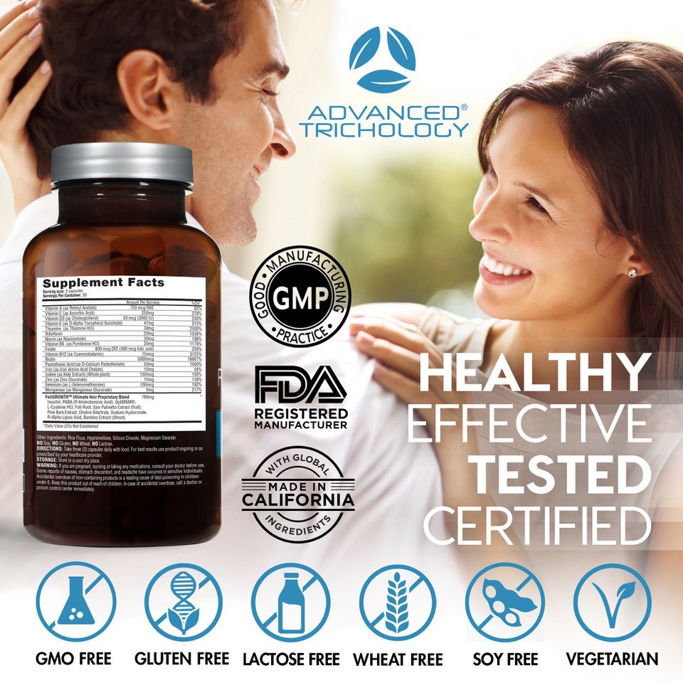 FoliGROWTH Hair Growth Supplement for Thicker Fuller Hair