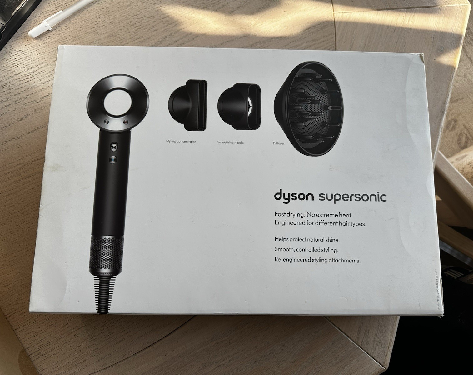 Dyson Supersonic Professional Hair Dryer Black w/ Diffuser & Nozzles