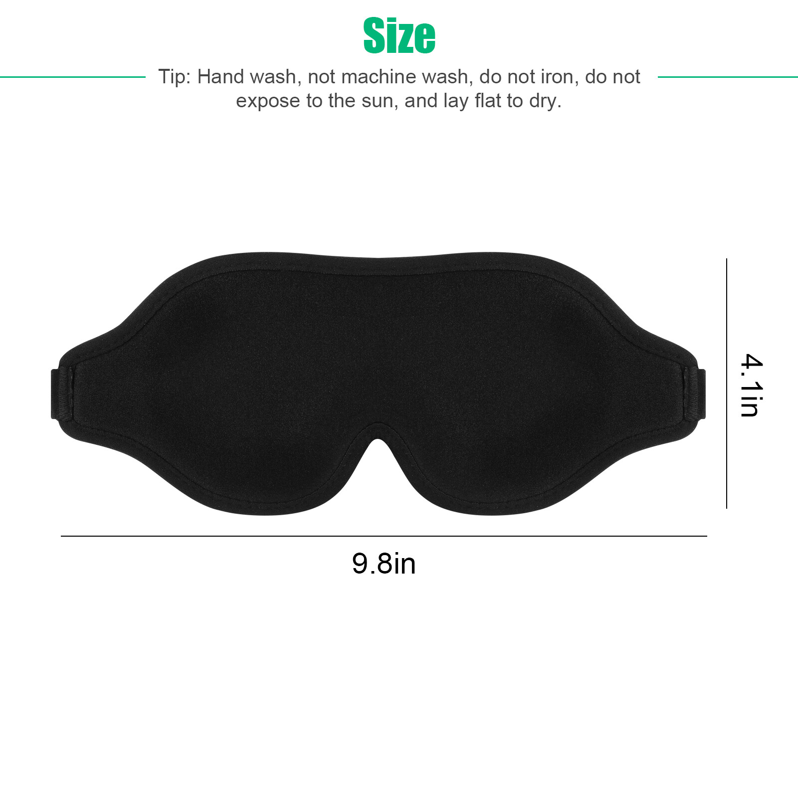 3D Travel Silk Eye Mask Sleeping Soft Padded Shade Cover Rest Relax Blindfold US