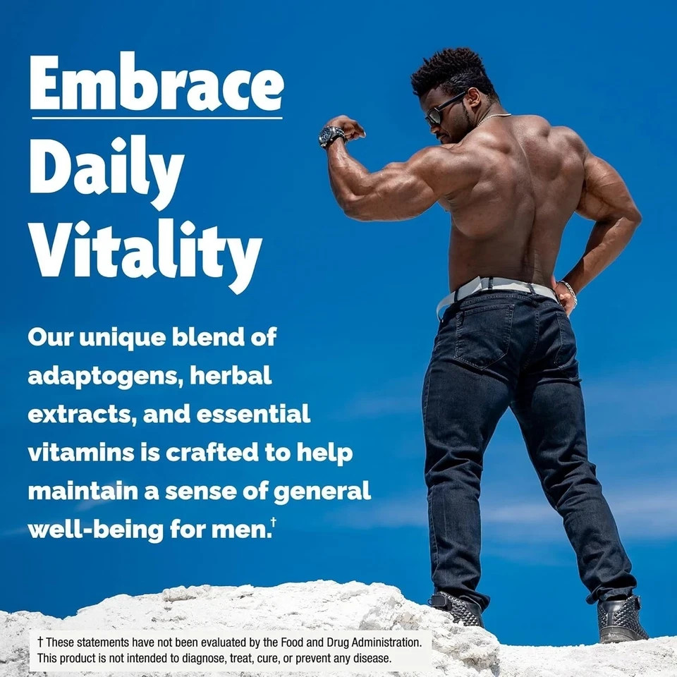 TOTAL TESTO MAXX CAPS – Testosterone Booster, Energy, Muscle Strength and Growth