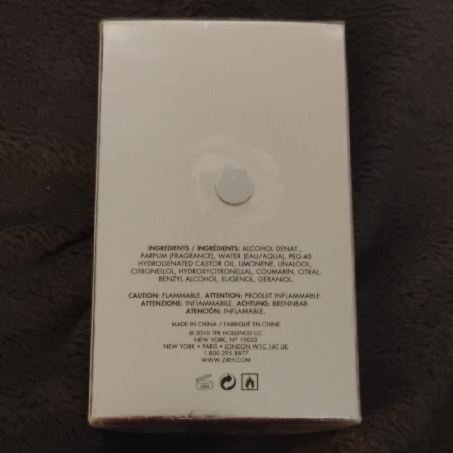 ZIRH IKON Chrome Eau de Toilette Spray, Regular Size 4.2 fl oz