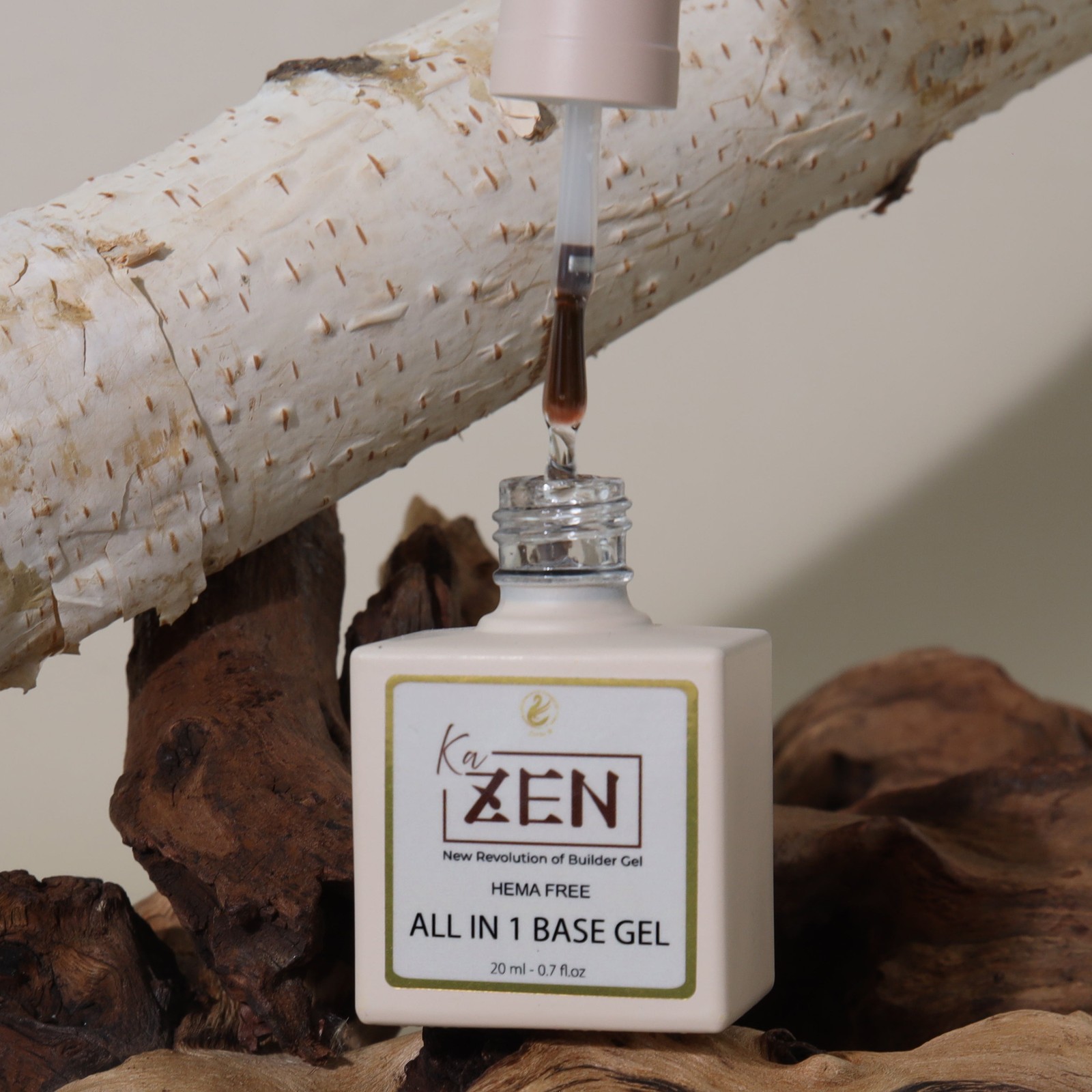 KaZEN | Builder Gel – All in 1 Base Gel (Cream Bottle) 20 mL/ 0.7 oz