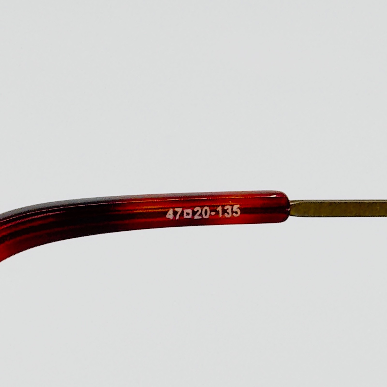 NEW NATURALLY RIMLESS NR-143 BRZ Bronze Rimless Eyeglasses N/A-20-135 B:N/A