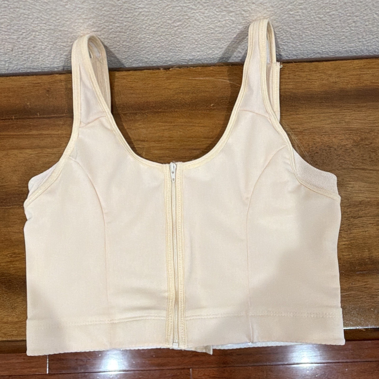 Bellisse Breast & Chest Wall Compression Bra Front Close Beige MPN 76125-34 A/B