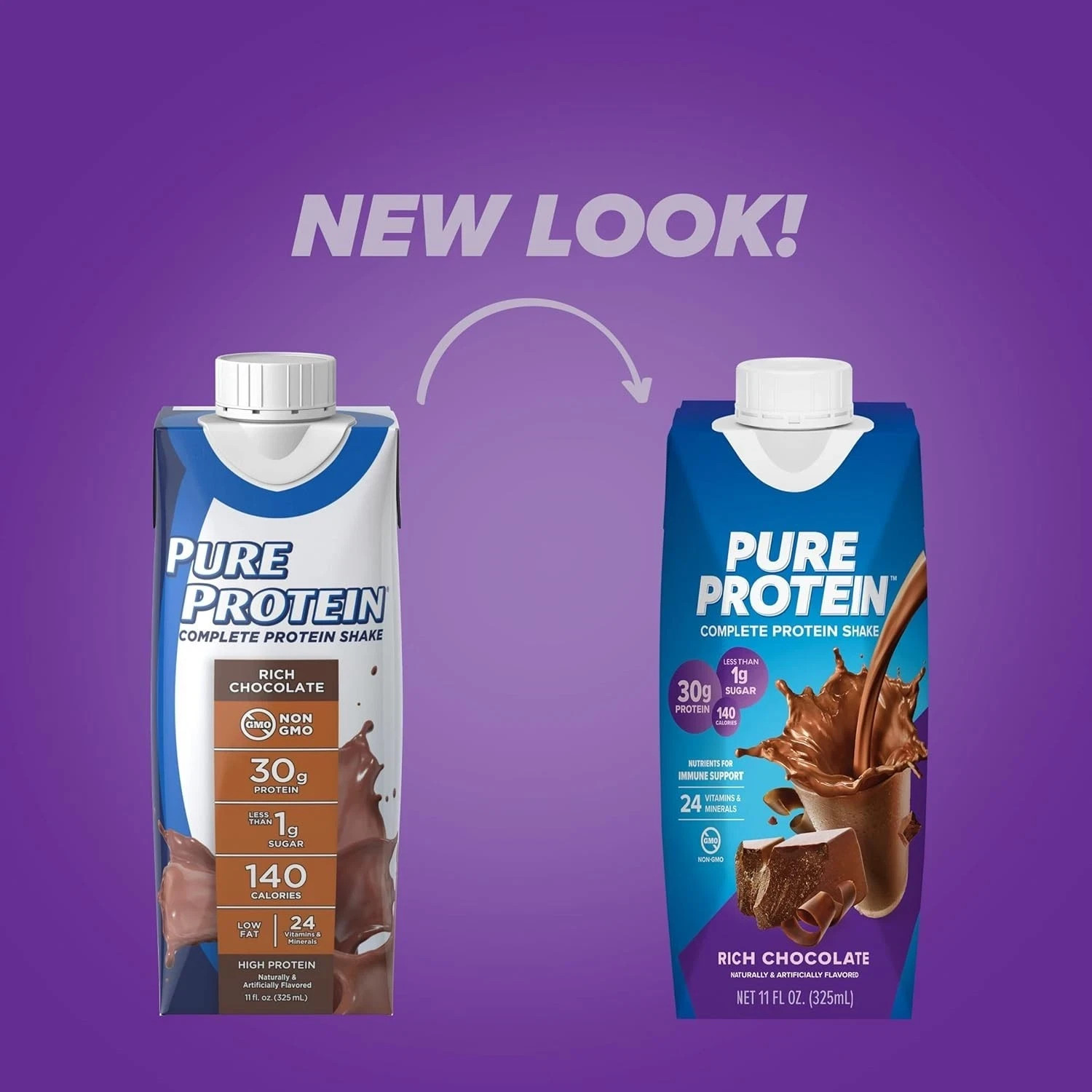 Pure Protein Chocolate Protein Shake 30g Complete Protein Ready to Drink