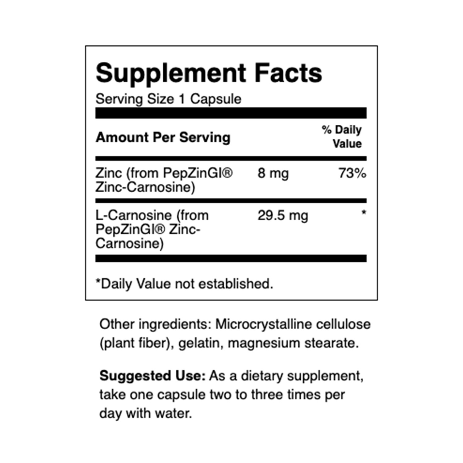 Swanson Zinc Carnosine (PepZin GI) – Natural Supplement Promoting Gastric Hea…