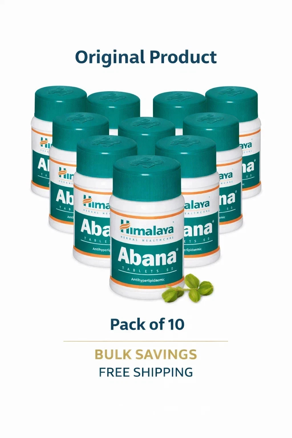 10 X Himalaya Abana 60 Tablets Each BEST PRICE