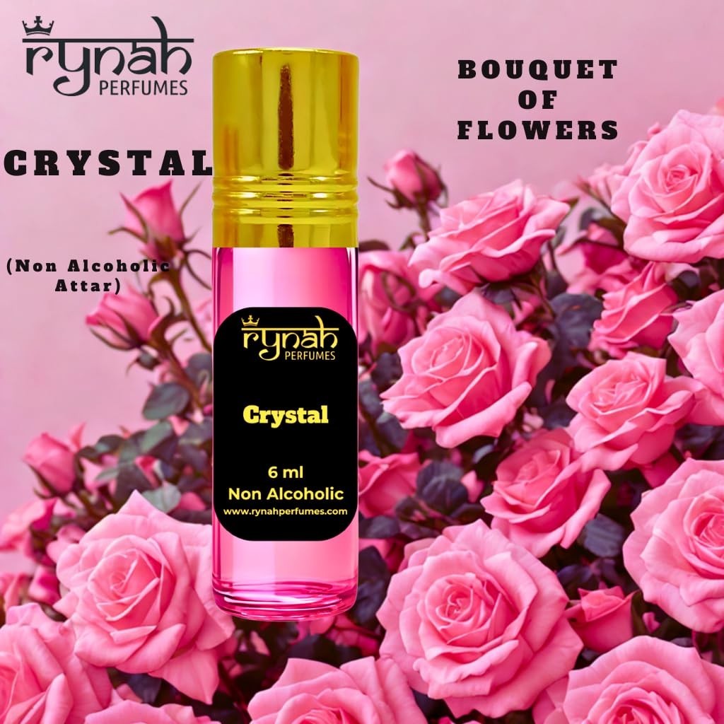 Rynah Attar Set for Women 5x6ml Roll-On Non-Alcoholic Perfume Oils