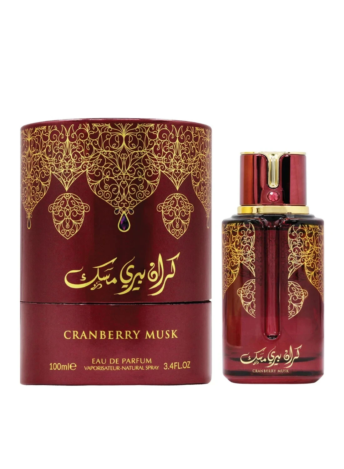Arabiyat Prestige Cranberry Musk EDP 100ML 3.4 Oz Unisex My Perfumes UAE Gifting