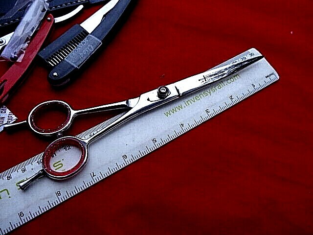 Money Back Warranty 8″ Hairdressing Barber Scissors/Japanese Steel+ 2 x Razors