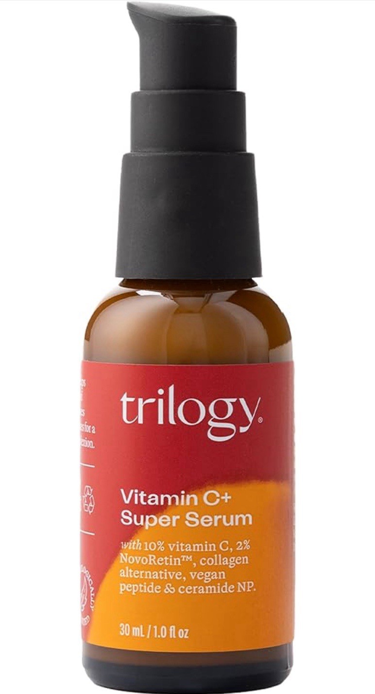Trilogy Vitamin C+ Super Serum Face Day Treatment w/ Hyaluronic Acid 1 fl oz