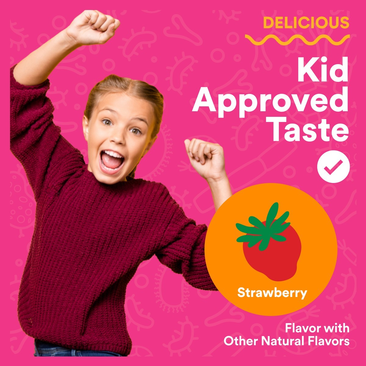 SmartyPants Kids Prebiotic & Probiotic & Digestive Health Vitamins – 45 ct