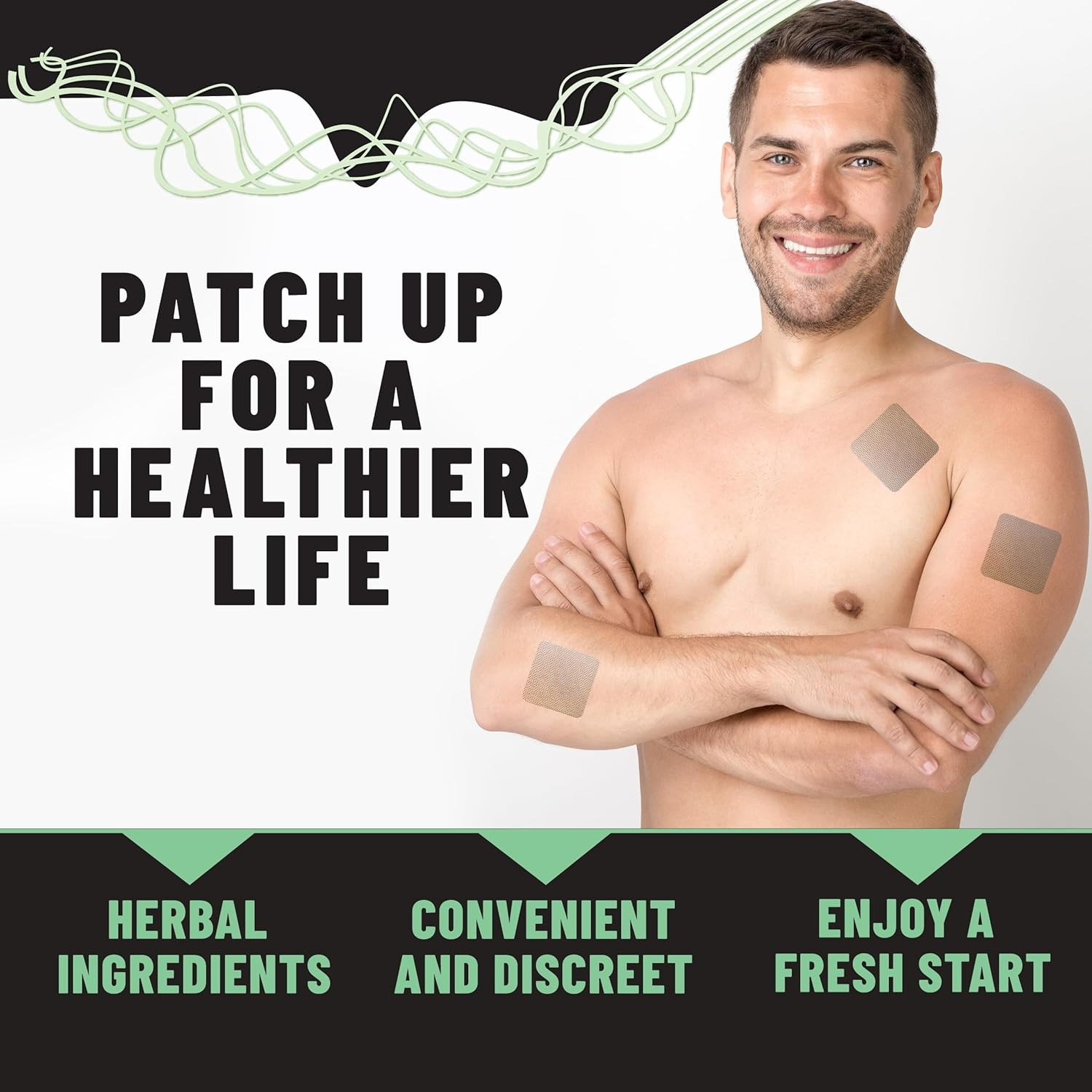 Anti-Smoke Herbal Patches 7 Mg | Quit Smoking Patches to Help Reduce Cravings |