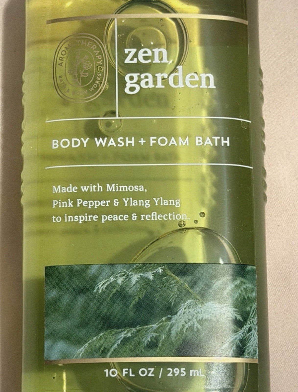 Bath & Body Works Aromatherapy Zen Garden Body Wash, 10 fl oz, Cruelty-Free