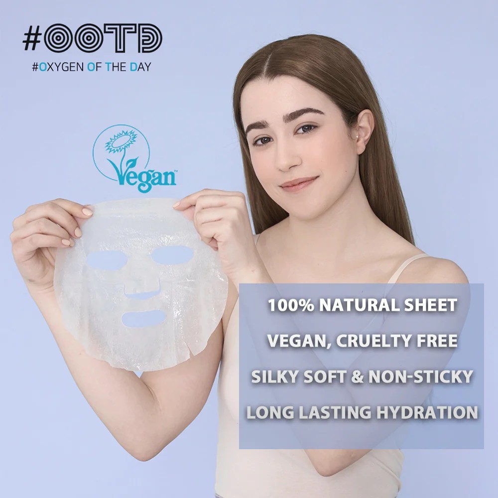 NEW – 15 x OOTD Hydrating Soothing Essence Sheet Vegan Face Masks – Set of 450