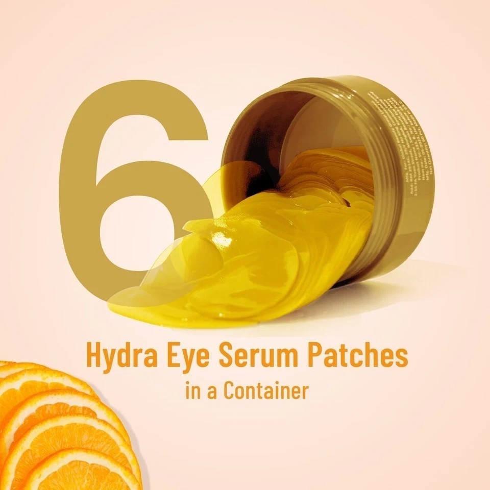 Swiss Beauty Hydra Anti Wrinkle Eye Serum Patch | 02 Gold , 60 Pcs