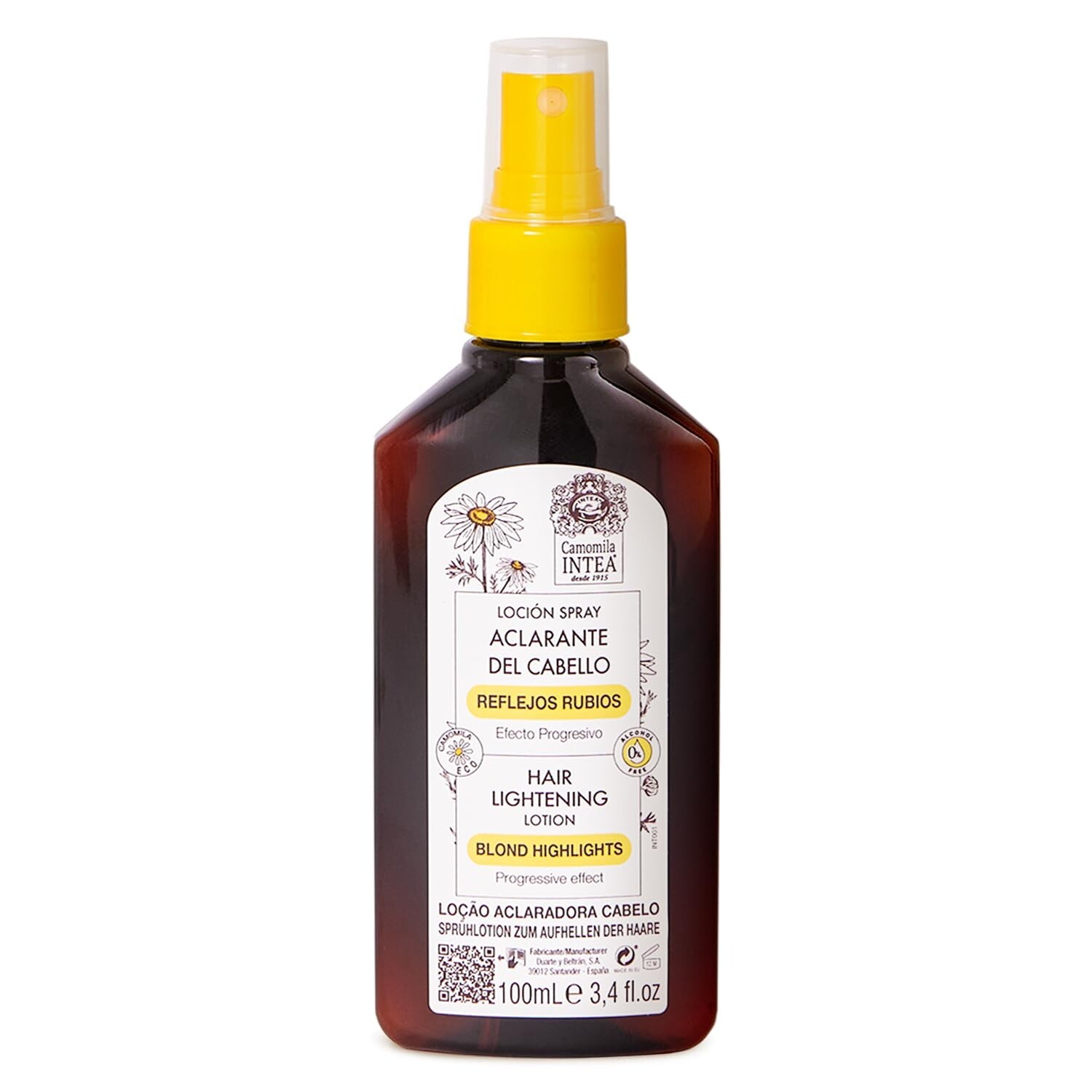 INTEA Camomile Blond Highlights Hair Lightening Lotion 100ml Exp 06/2028