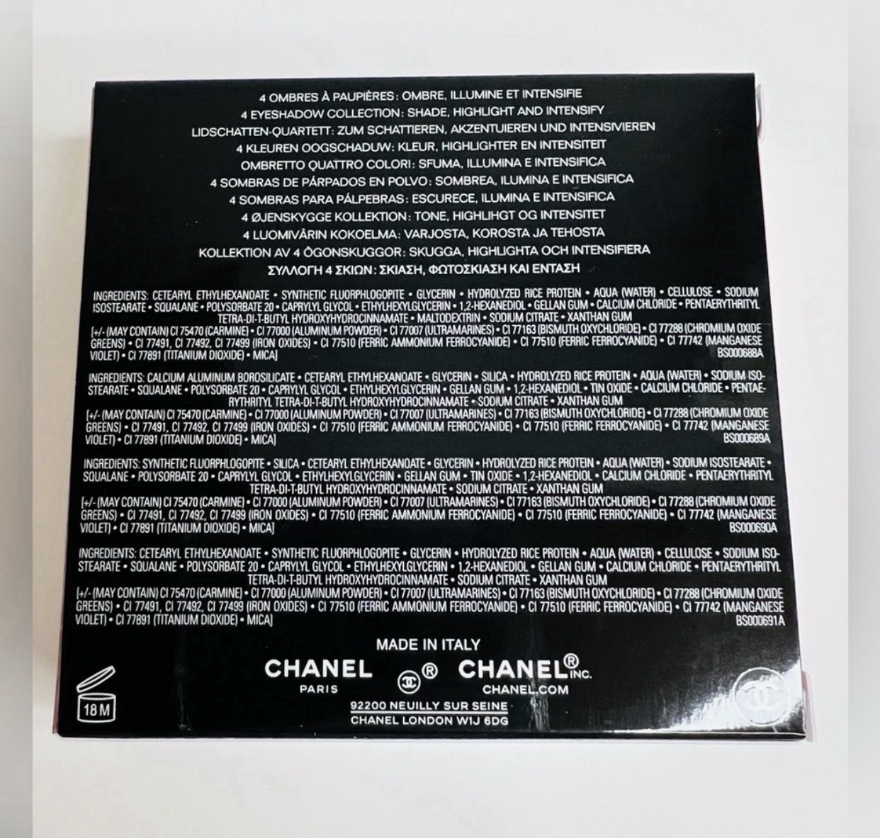 CHANEL Les 4 Ombres Utopia 387 Eyeshadow