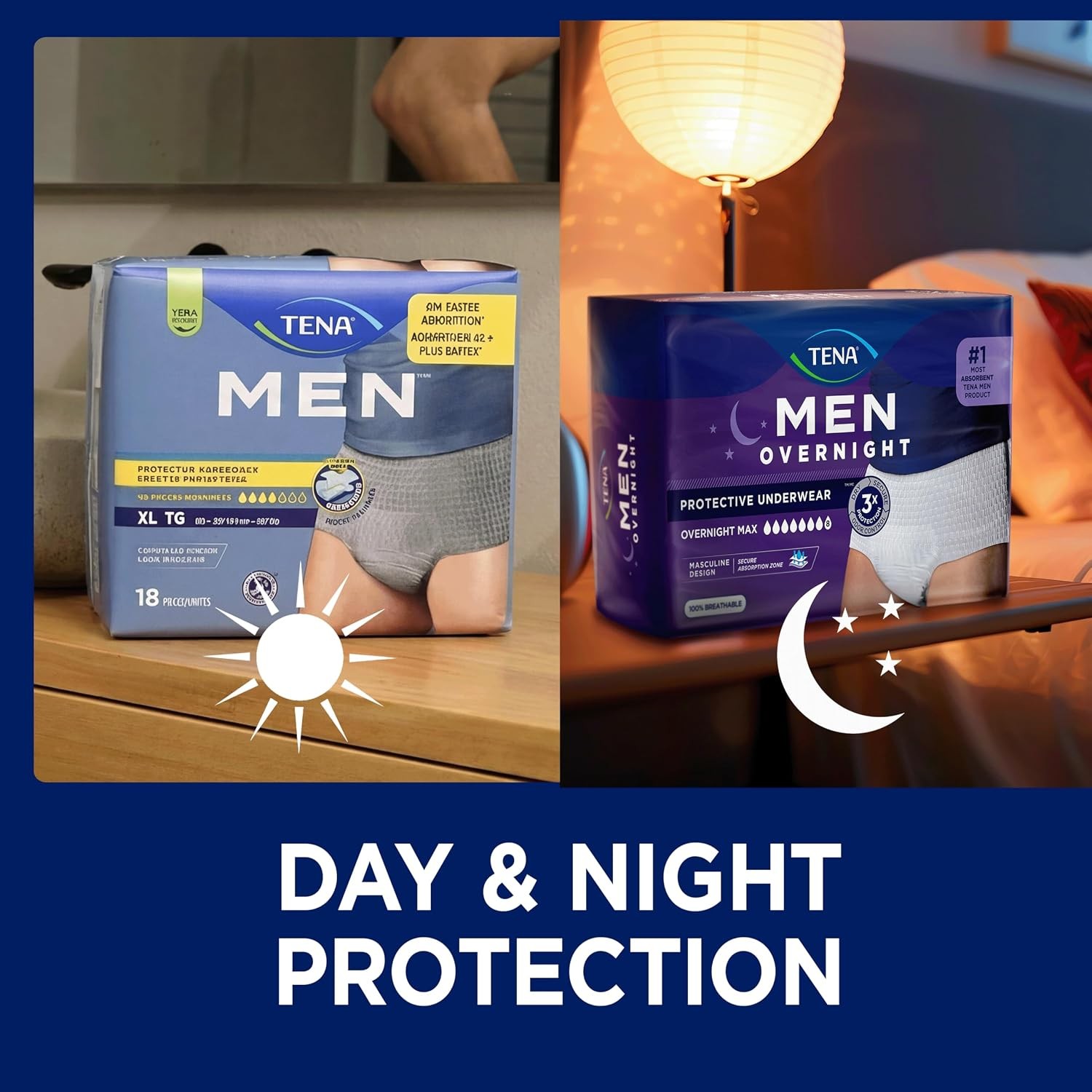 Men’s Protective Underwear Maximum Absorbency Adult Diapers for Men’s