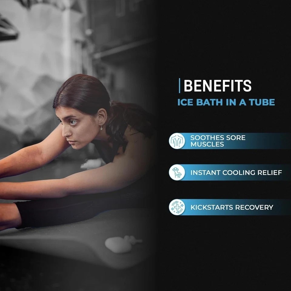 Cryo Gel for Soreness & Pain Relief 100g Relief for Muscle Soreness , Swelling
