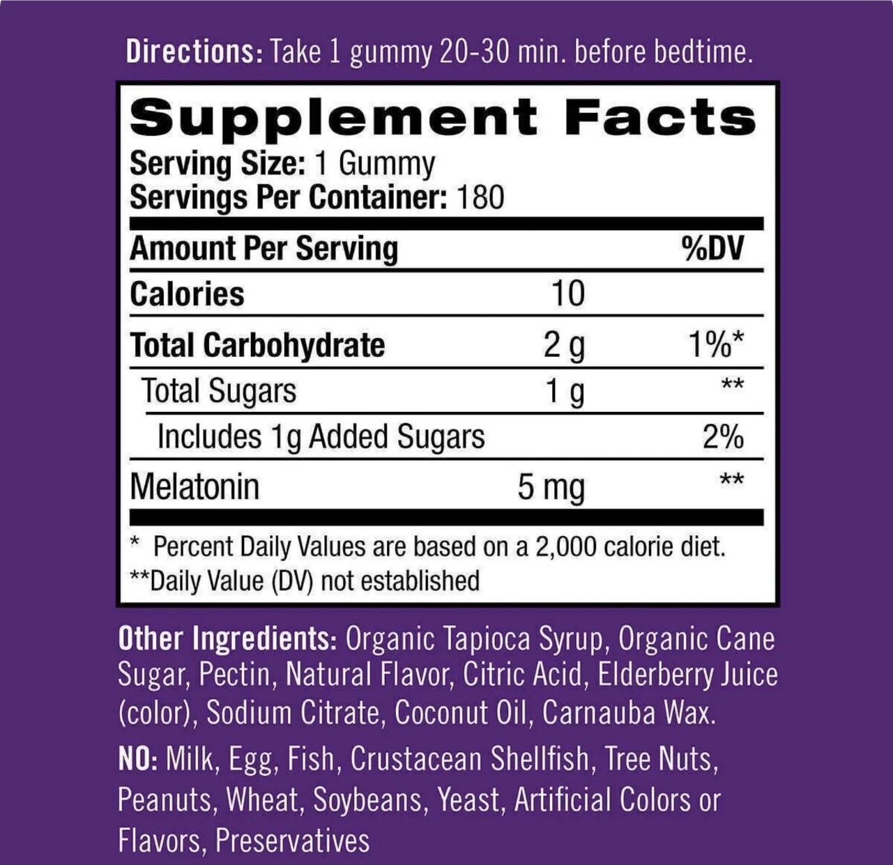 Natrol Melatonin Gummies 5 mg – 180 Gummies , Sleep faster, always Fresh & new