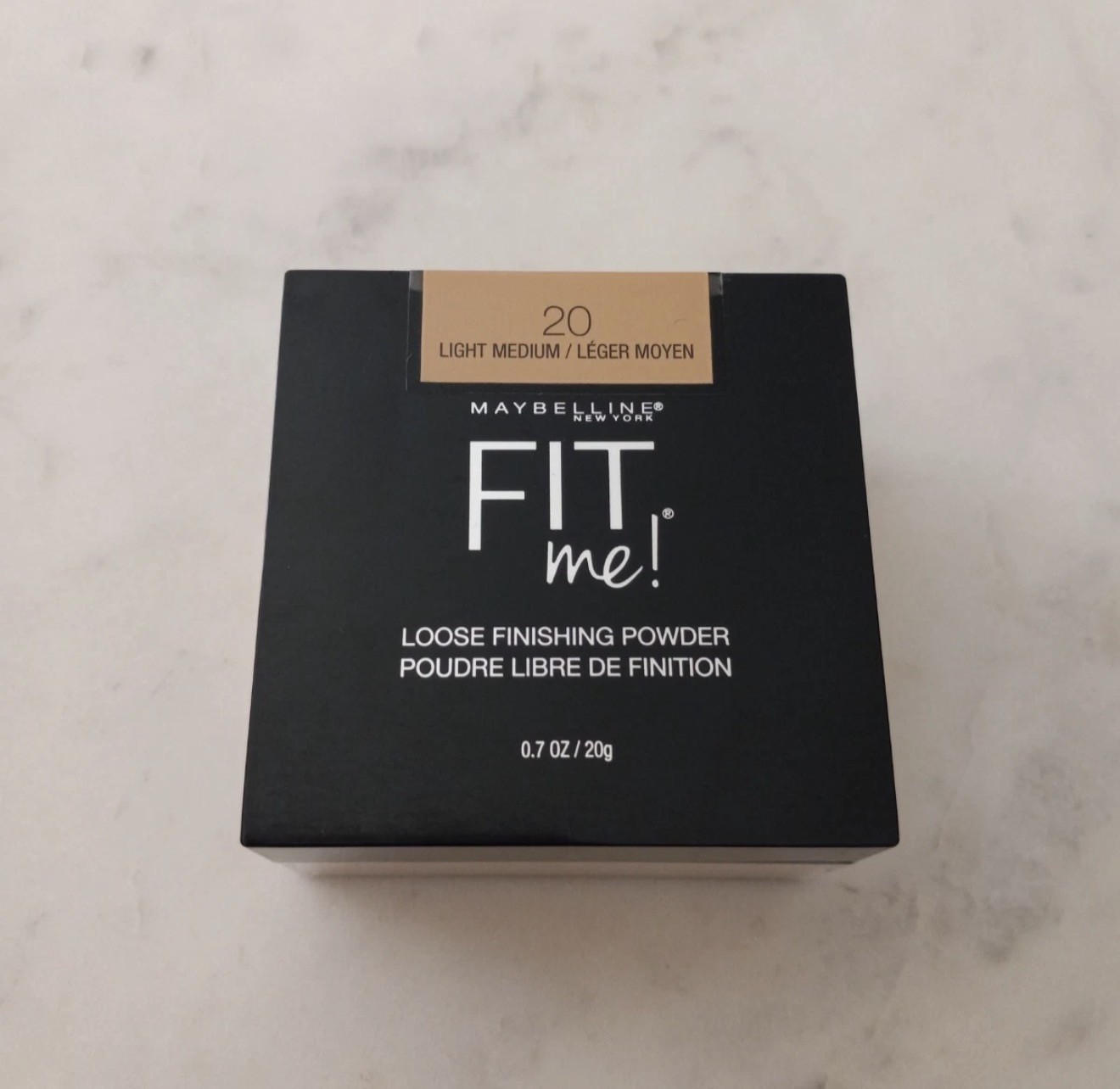 Maybelline Fit Me Loose Finishing Face Powder ~ #20 LIGHT MEDIUM 0.7 oz, Sealed
