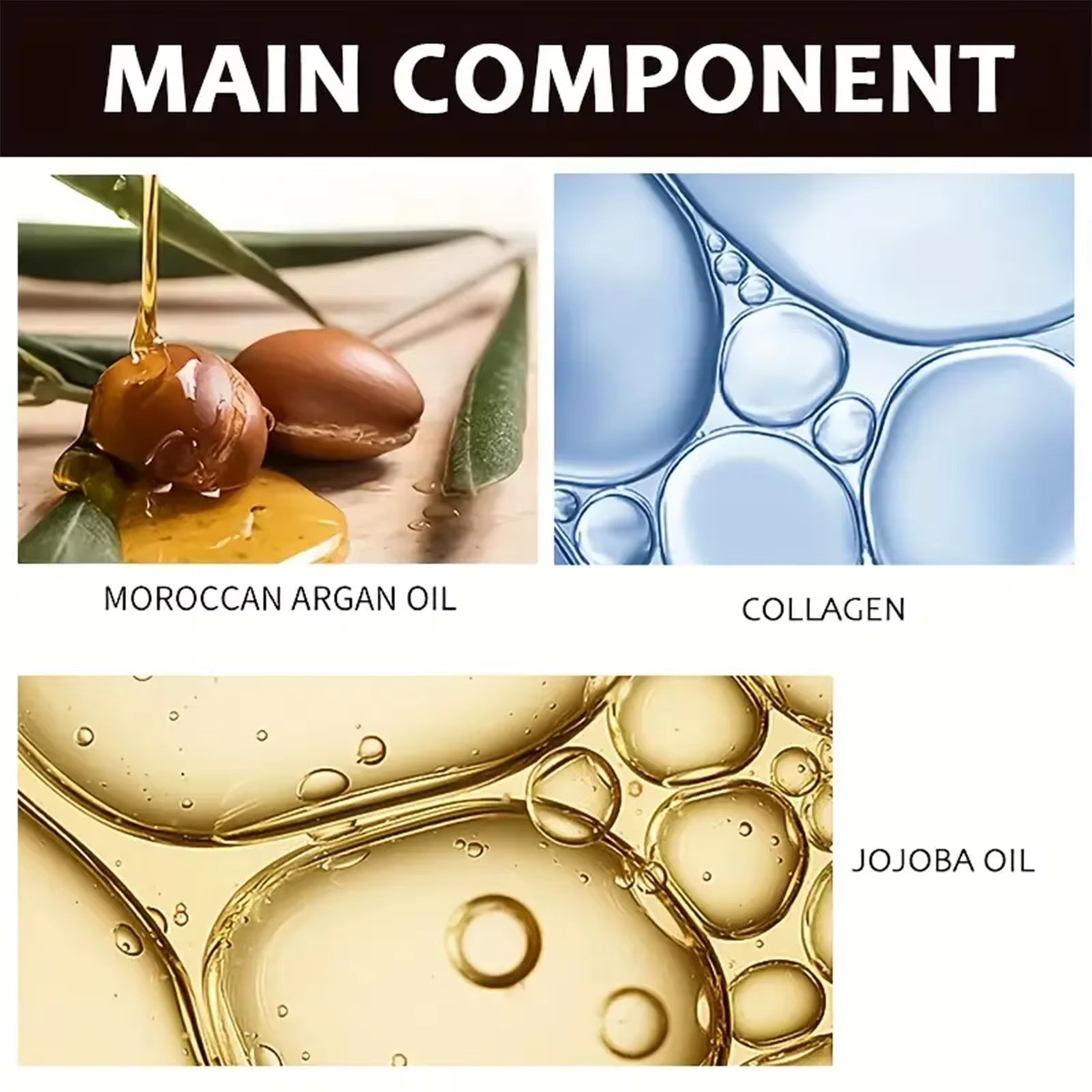 Keratin Hair Mask Protein Repair Treatment for Dry Damaged Frizzy Hair