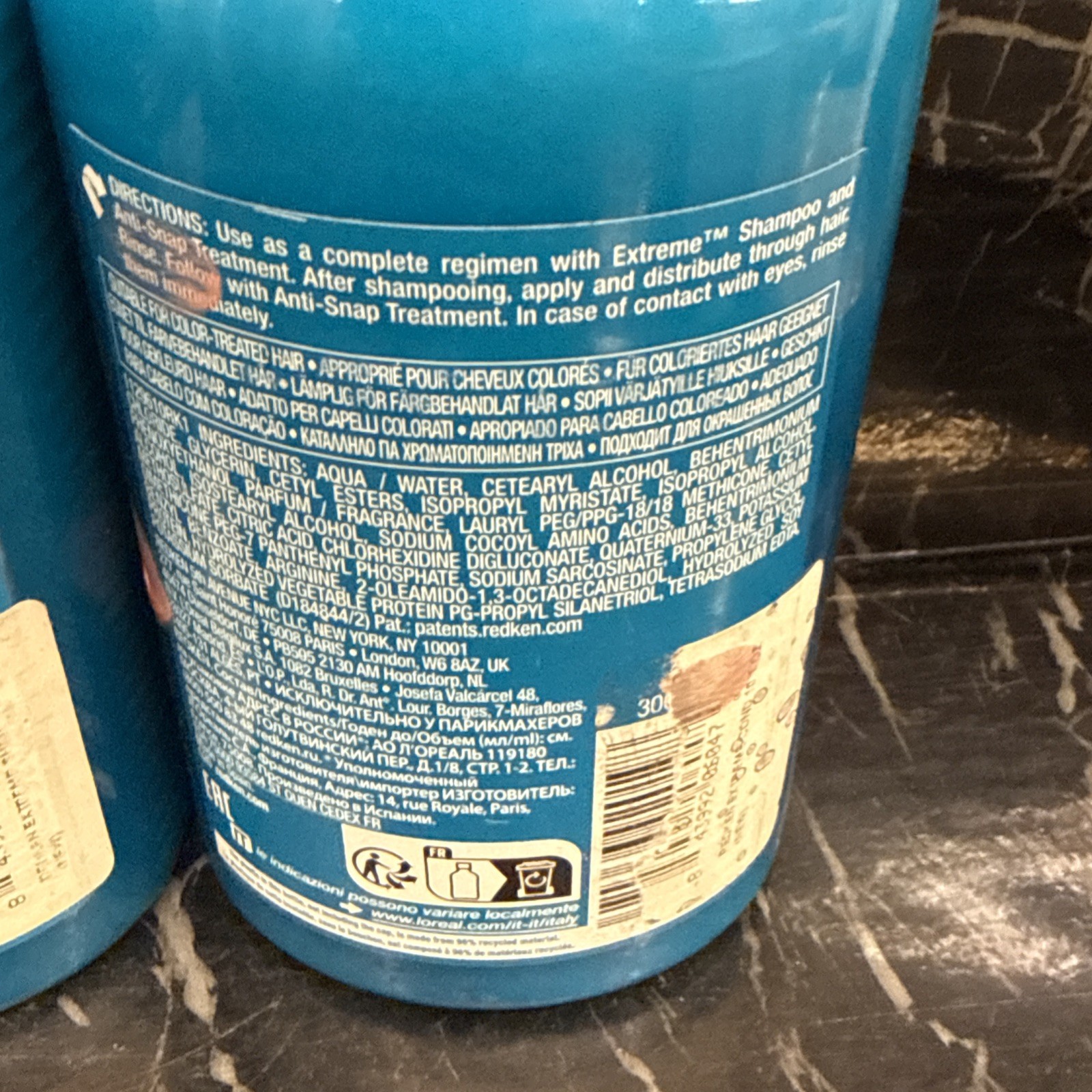 DUO Redken Extreme Length Shampoo Conditioner Set 10.1oz Biotin Hair Growth