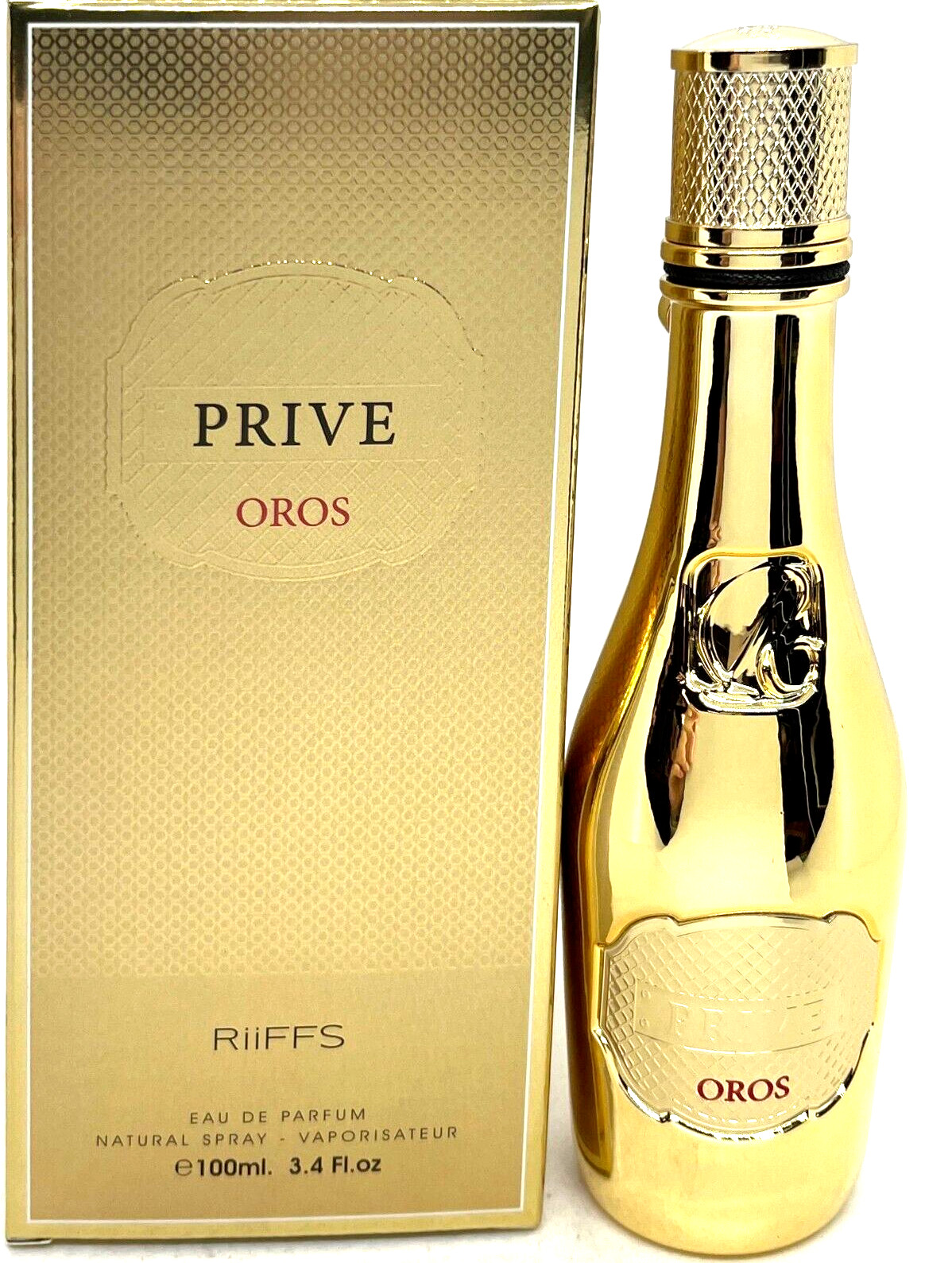 RIIFFS PRIVE OROS EAU DE PARFUM SPRAY FOR WOMEN 3.4 Oz / 100 ml BRAND NEW ITEM!