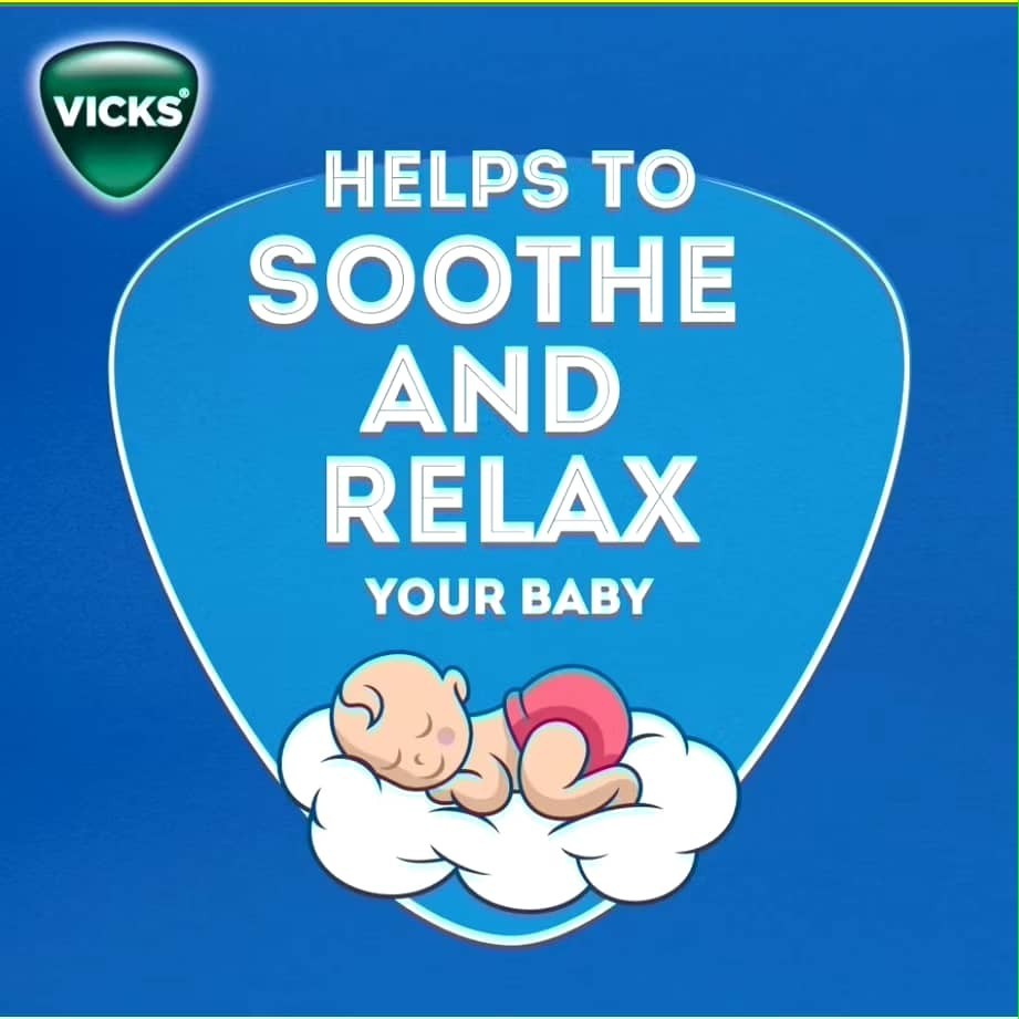 Vicks Baby Balsam 50g Moisturizing Soothing Baby Care FREE EXPRESS SHIPPING