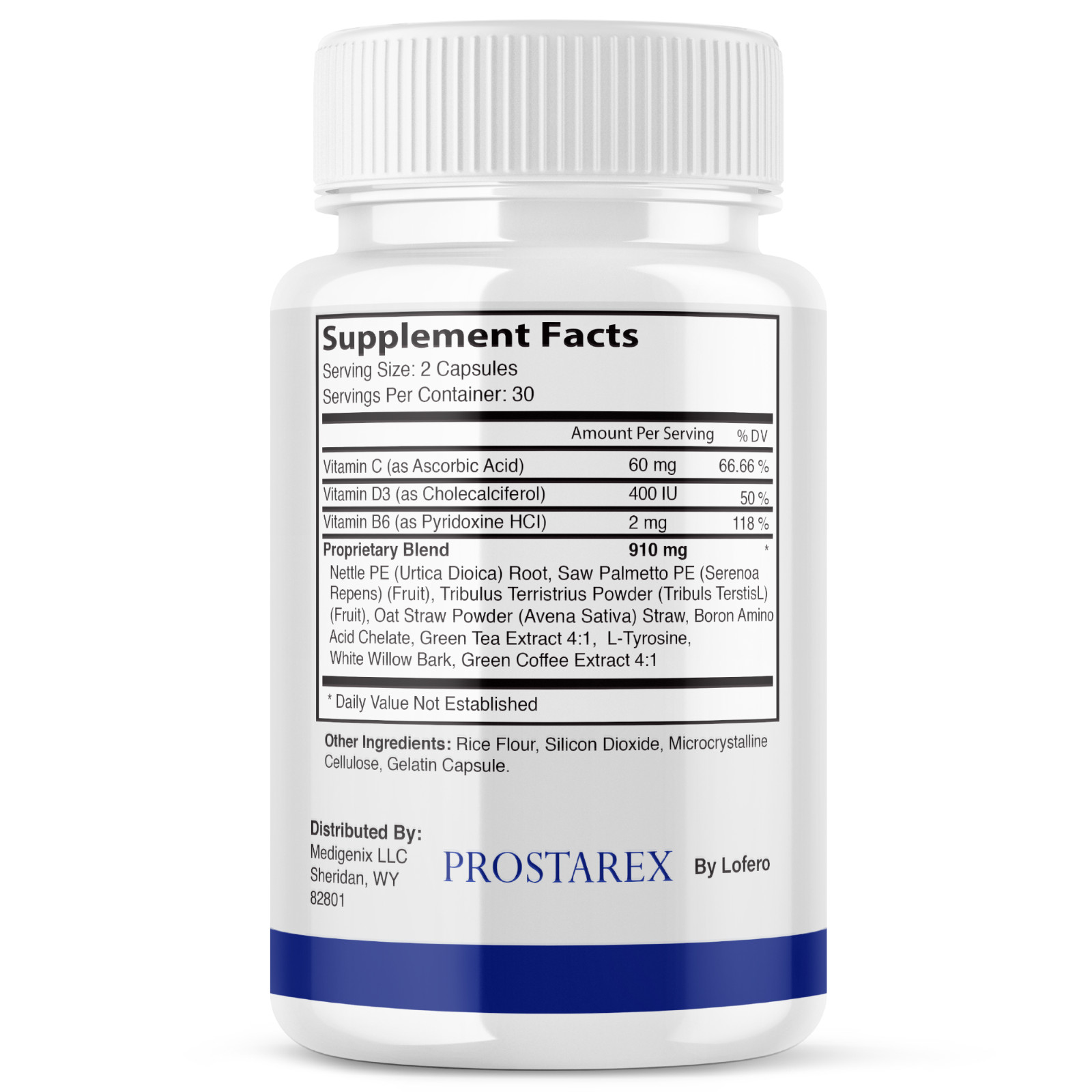 (5 Pack) Prostarex Capsules Prostate Supplements For Men Supports Health (300ct)