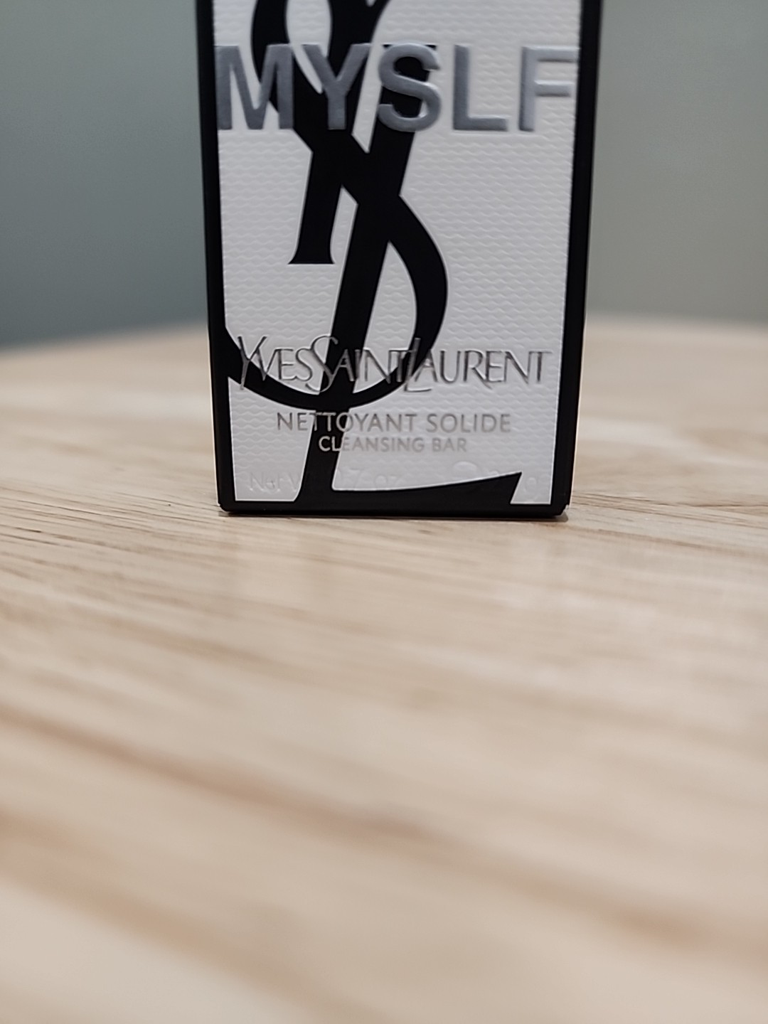 NEW YSL MYSLF EAU DE PARFUM YVES SAINT LAURENT 0.7 OZ / 20 G MINI CLEANSING BAR