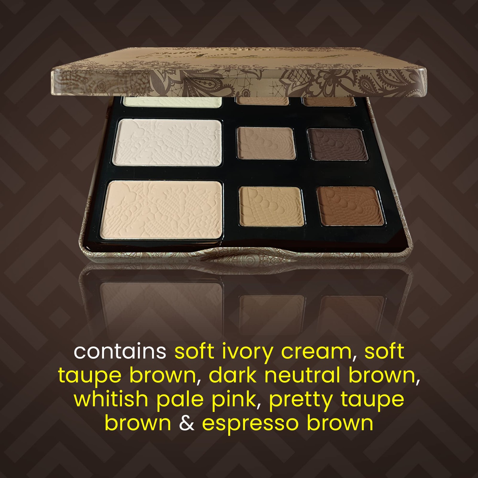 Ccolor Cosmetics – Matte Natural, 9-Color Eyeshadow Palette Matte Finish, Hig…