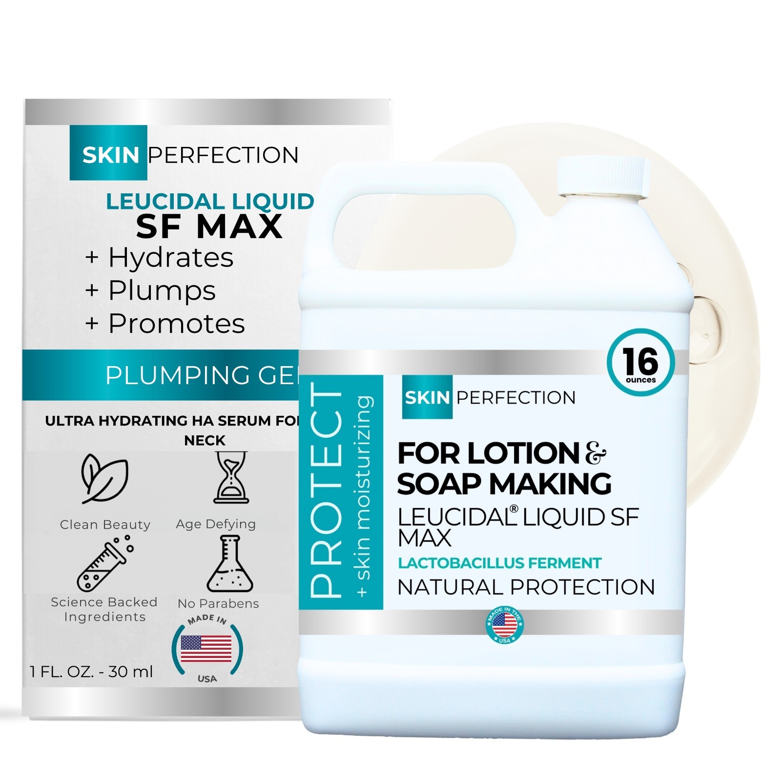 Leucidal Liquid SF Max Lactobacillus Antimicrobial Making Cosmetics Skincare