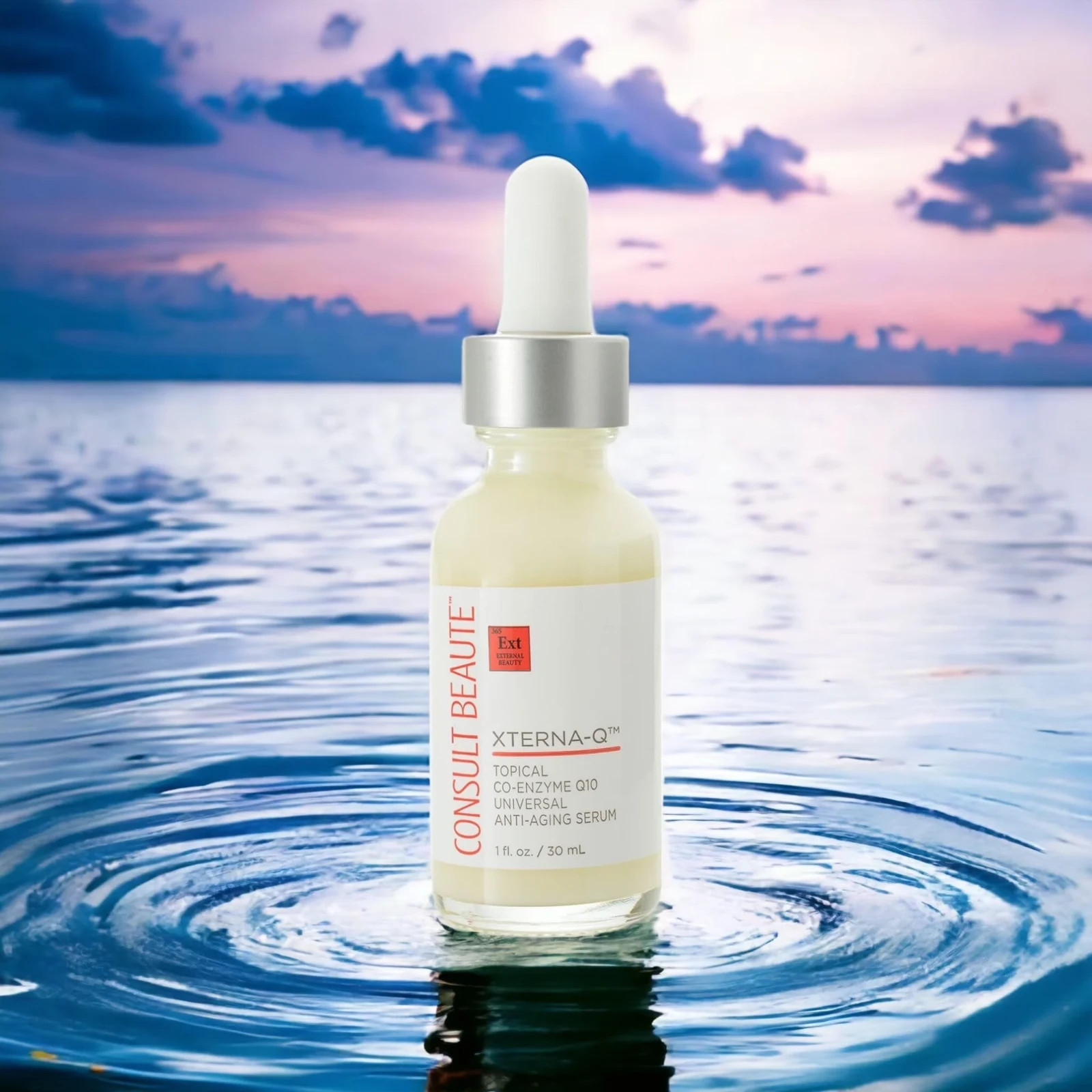 Consult Beaute Xterna-Q CoQ10 Serum – Anti-Aging for Face & Neck with Peptides