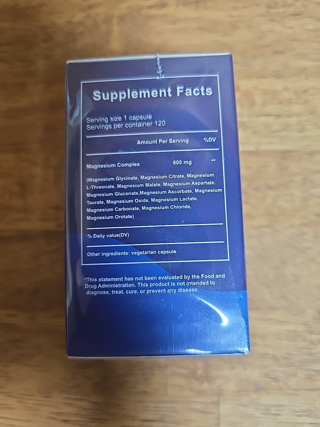 Magnesium Complex 13 in 1 Magnesium Glycinate, Citrate, Malate, Orotate USA 120C