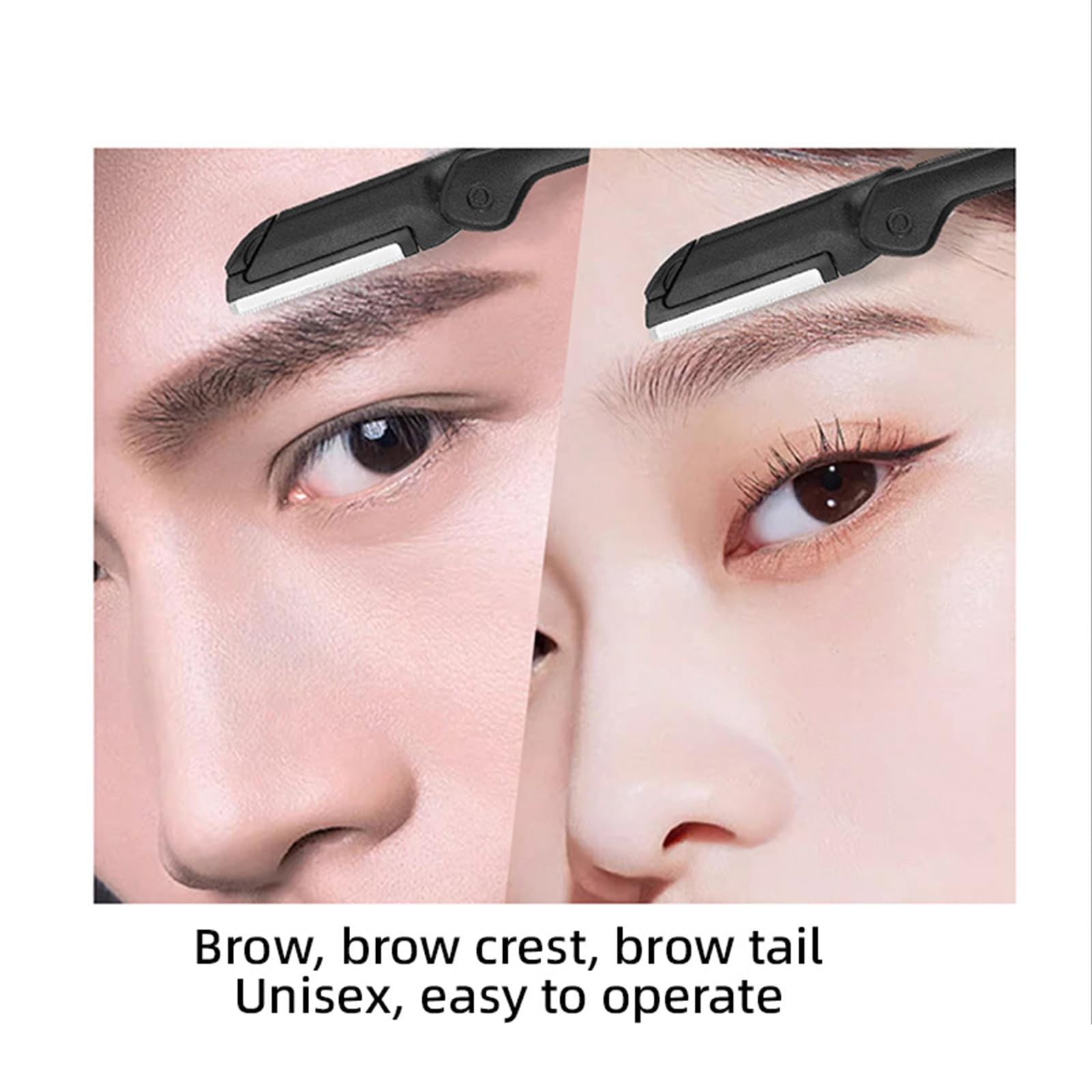 13-in-1 Eyebrow Trimming Kit with Double Magnification Vanity Mirror,…