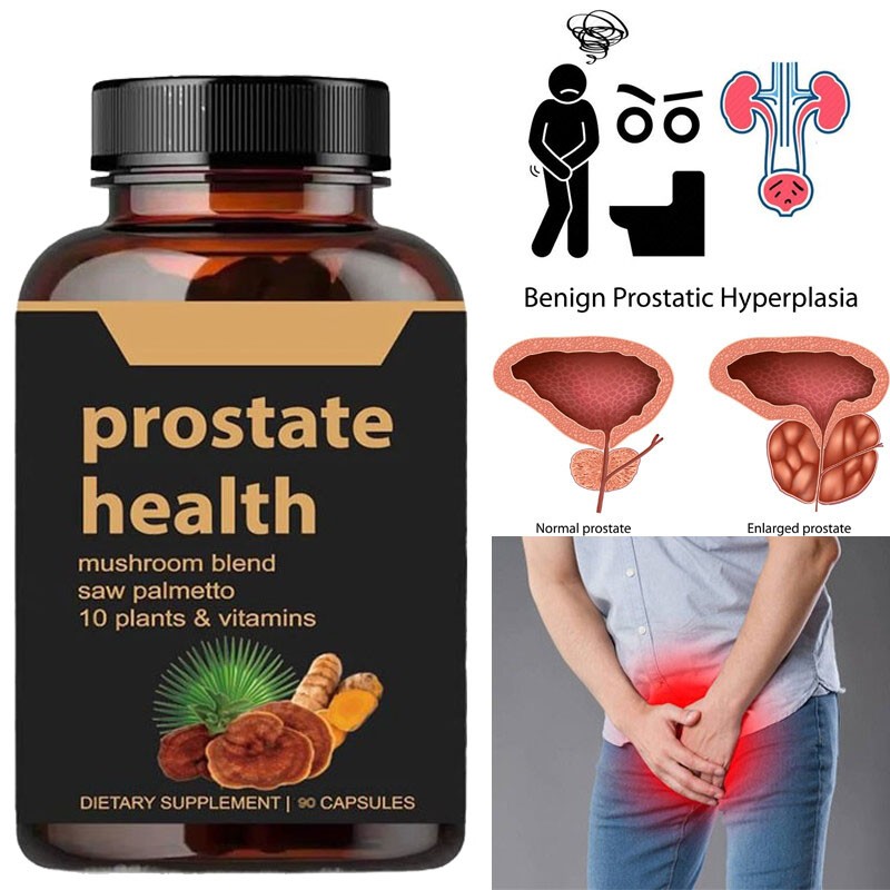 Prostate Health Capsules Support for Men’s Wellness Natural Body-Care 90 Capsule